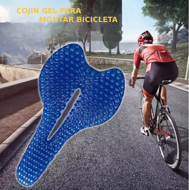 COJIN PARA BICICLETA PANAL DE ABEJA EN GEL!!!